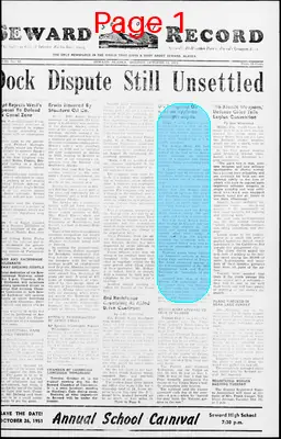Page thumbnail for Seward Seaport Record