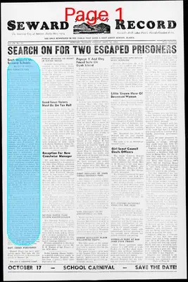 Page thumbnail for Seward Seaport Record