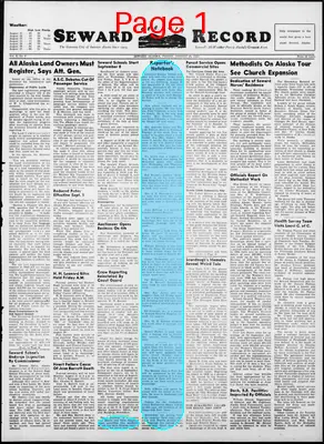 Page thumbnail for Seward Seaport Record