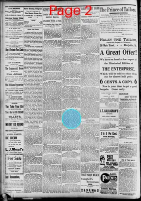 Page thumbnail for Barre Evening Telegram