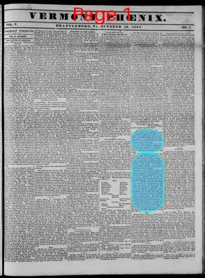 Page thumbnail for Vermont Phœnix