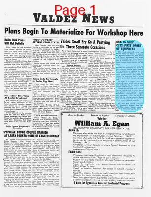 Page thumbnail for Valdez News