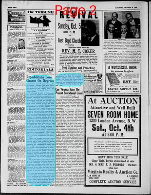Page thumbnail for The Tribune