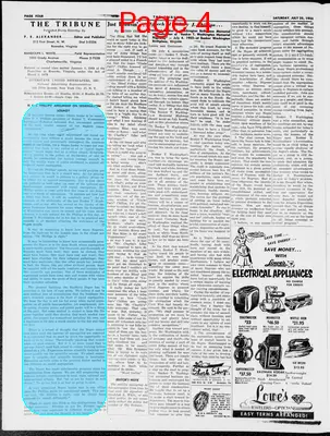 Page thumbnail for The Tribune