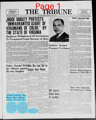 Page thumbnail for The Tribune