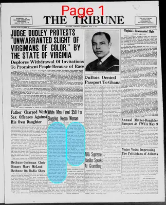Page thumbnail for The Tribune
