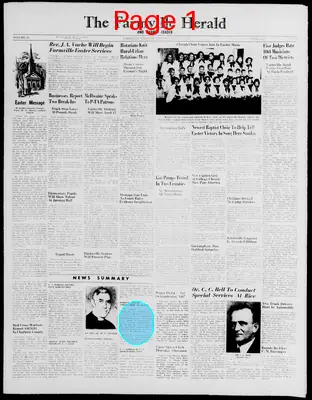 Page thumbnail for The Farmville Herald And Farmer Leader