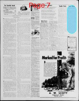 Page thumbnail for The Farmville Herald And Farmer Leader