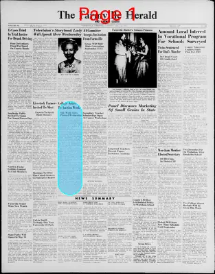Page thumbnail for The Farmville Herald And Farmer Leader