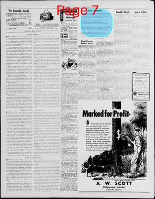 Page thumbnail for The Farmville Herald And Farmer Leader