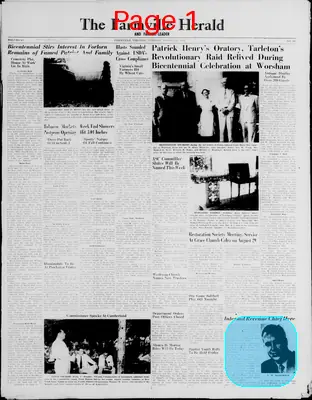 Page thumbnail for The Farmville Herald And Farmer Leader