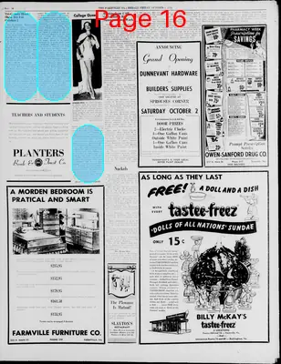 Page thumbnail for The Farmville Herald And Farmer Leader