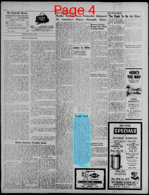 Page thumbnail for The Farmville Herald