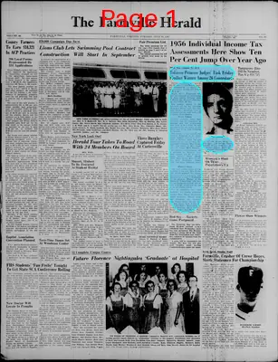 Page thumbnail for The Farmville Herald