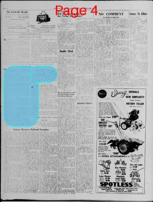Page thumbnail for The Farmville Herald