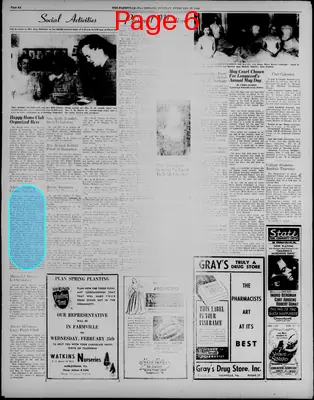 Page thumbnail for The Farmville Herald
