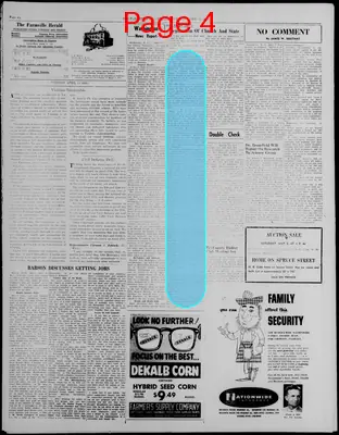 Page thumbnail for The Farmville Herald