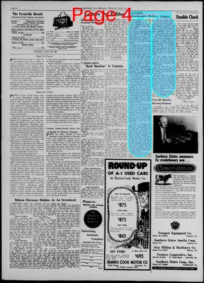 Page thumbnail for The Farmville Herald