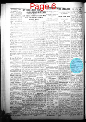 Page thumbnail for The Mobridge News