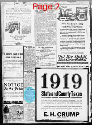 Page thumbnail for The News Scimitar
