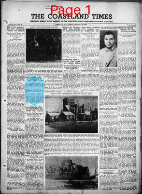 Page thumbnail for The Coastland Times