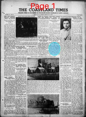 Page thumbnail for The Coastland Times