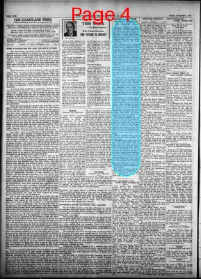 Page thumbnail for The Coastland Times