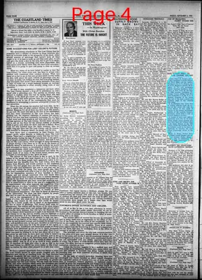 Page thumbnail for The Coastland Times