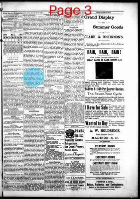 Page thumbnail for The Madison Daily Leader