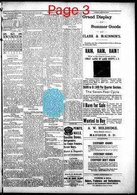Page thumbnail for The Madison Daily Leader