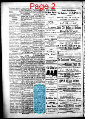 Page thumbnail for The Madison Daily Leader