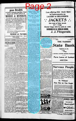 Page thumbnail for The Madison Daily Leader