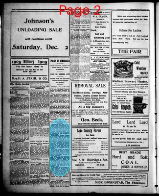 Page thumbnail for The Madison Daily Leader