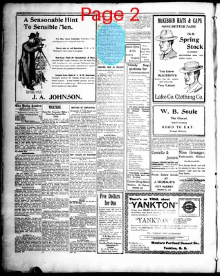 Page thumbnail for The Madison Daily Leader