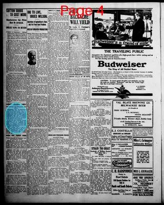 Page thumbnail for The Madison Daily Leader