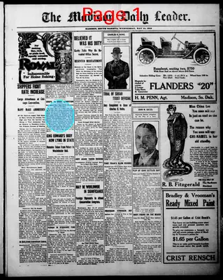Page thumbnail for The Madison Daily Leader