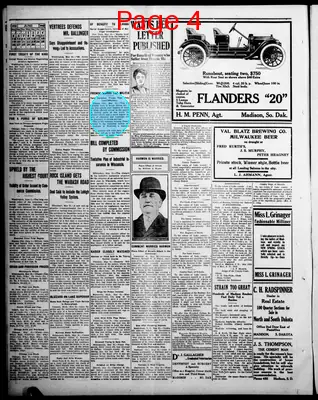 Page thumbnail for The Madison Daily Leader