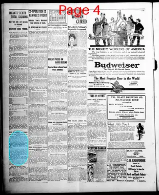 Page thumbnail for The Madison Daily Leader