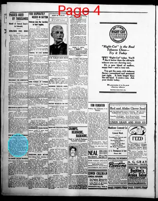 Page thumbnail for The Madison Daily Leader