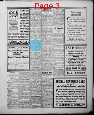 Page thumbnail for The Madison Daily Leader