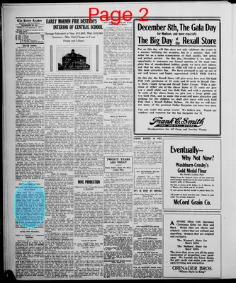 Page thumbnail for The Madison Daily Leader