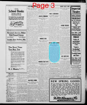 Page thumbnail for The Madison Daily Leader