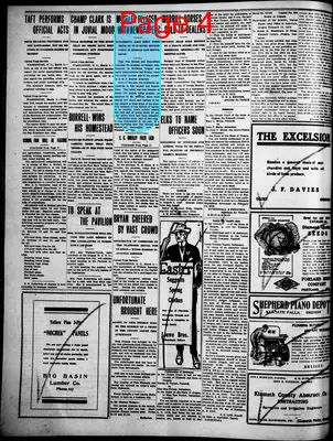 Page thumbnail for The Evening Herald