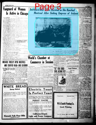 Page thumbnail for The Evening Herald