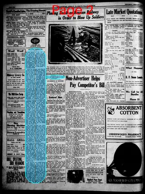 Page thumbnail for The Evening Herald