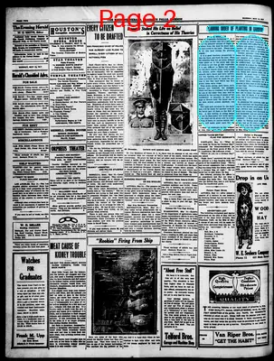 Page thumbnail for The Evening Herald