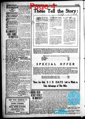 Page thumbnail for The Evening Herald