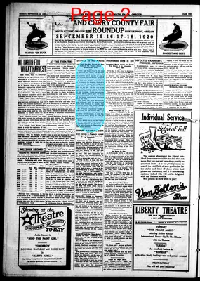 Page thumbnail for The Evening Herald