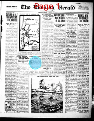 Page thumbnail for The Evening Herald