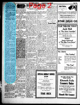 Page thumbnail for The Evening Herald
